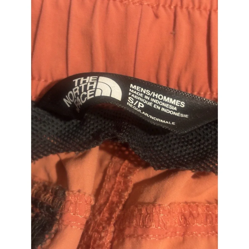 The North Face Swim Trunks Men's Small Board Shorts Orange Coral‎ Belted